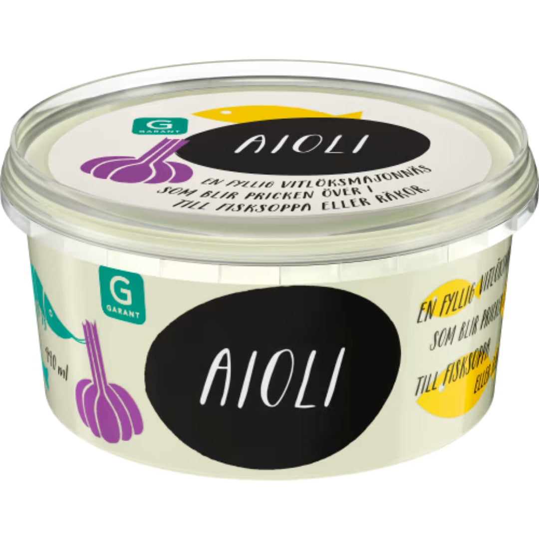 Garant Aioli Klassisk - Classic Aioli 440ml