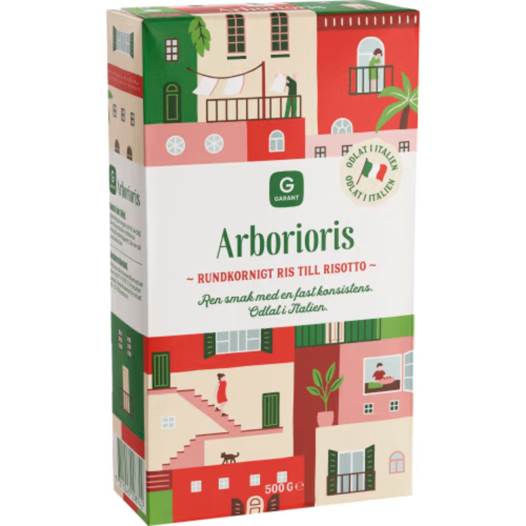 Garant Arborioris Rundkornigt Till Risotto - Arborio Rice 500g