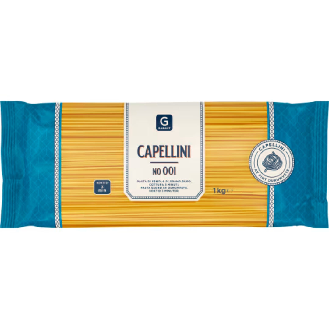 Garant Capellini - Durum Wheat Capellini 1kg