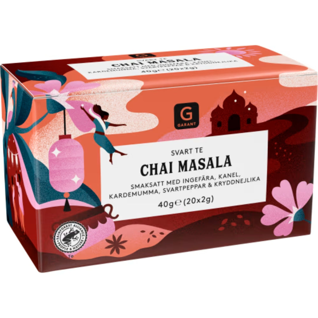Garant Chai Masala Svart Te - Black Chai Tea 40g