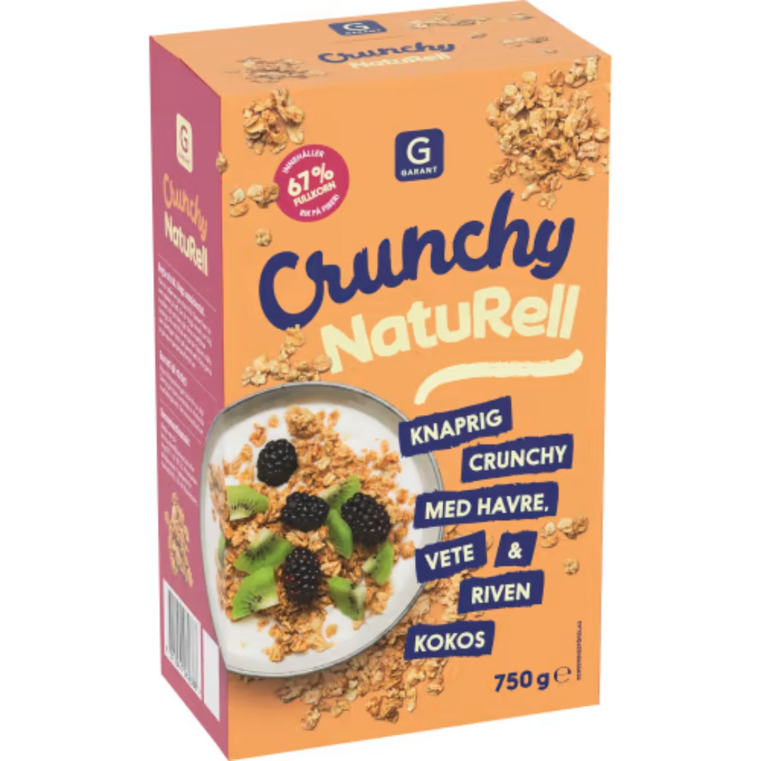 Garant Crunchy Naturell - Crunchy Natural 750g