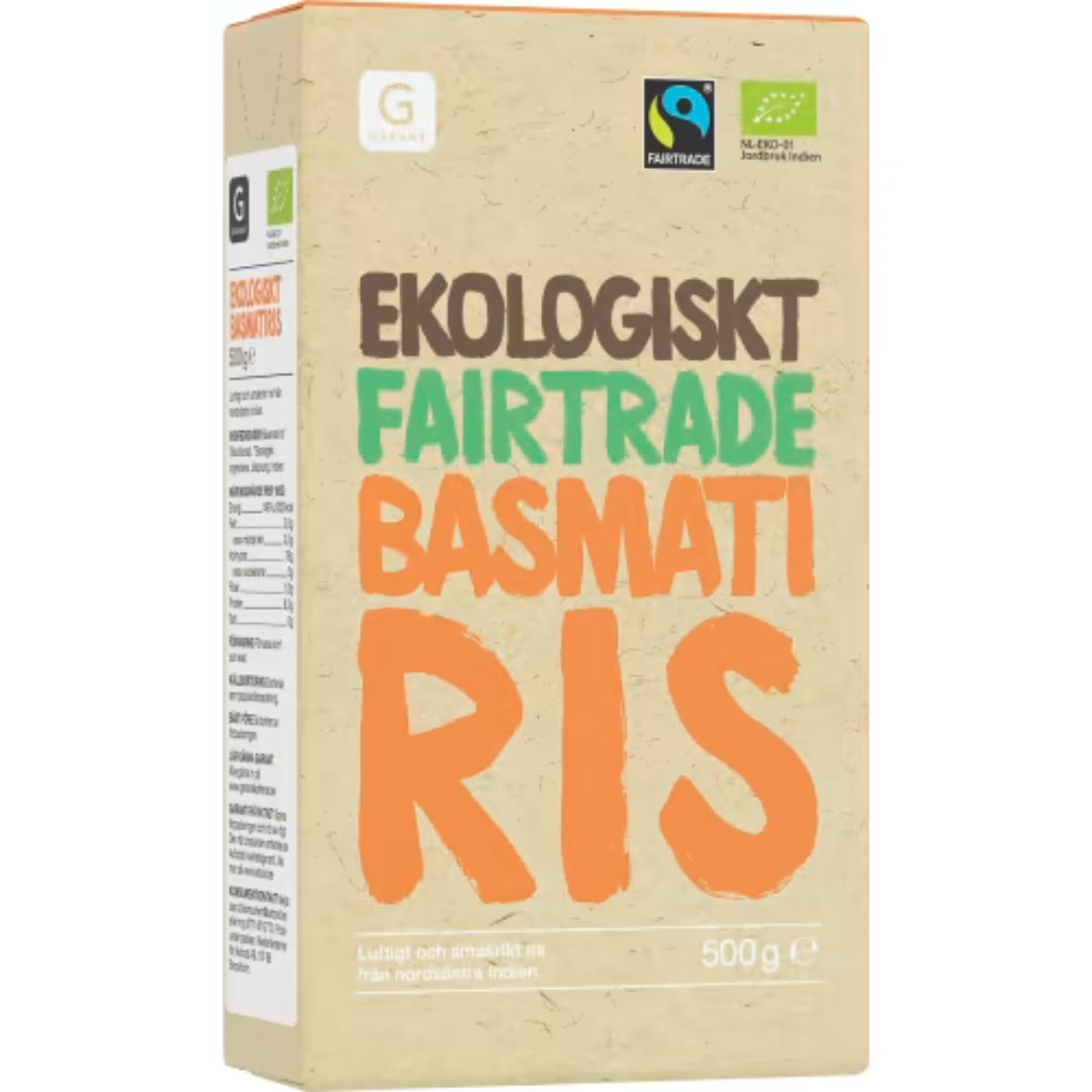 Garant Eko Basmatiris - Organic Fairtrade Basmati Rice 500g