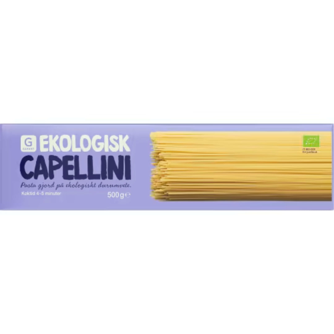 Garant Eko Capellini Pasta - Organic Capellini 500g