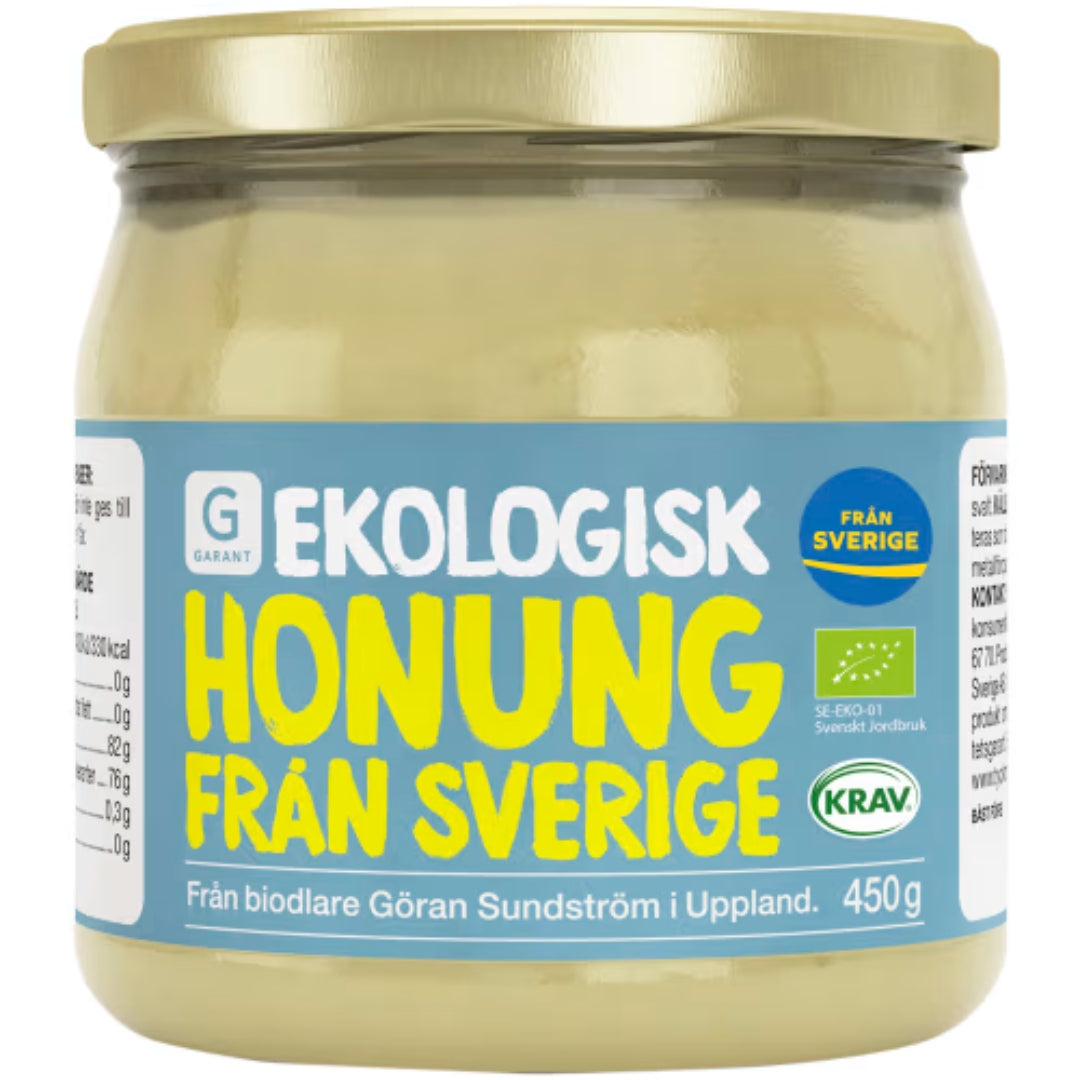Garant Eko Honung Svensk Ekologisk - Swedish Organic Honey 450g