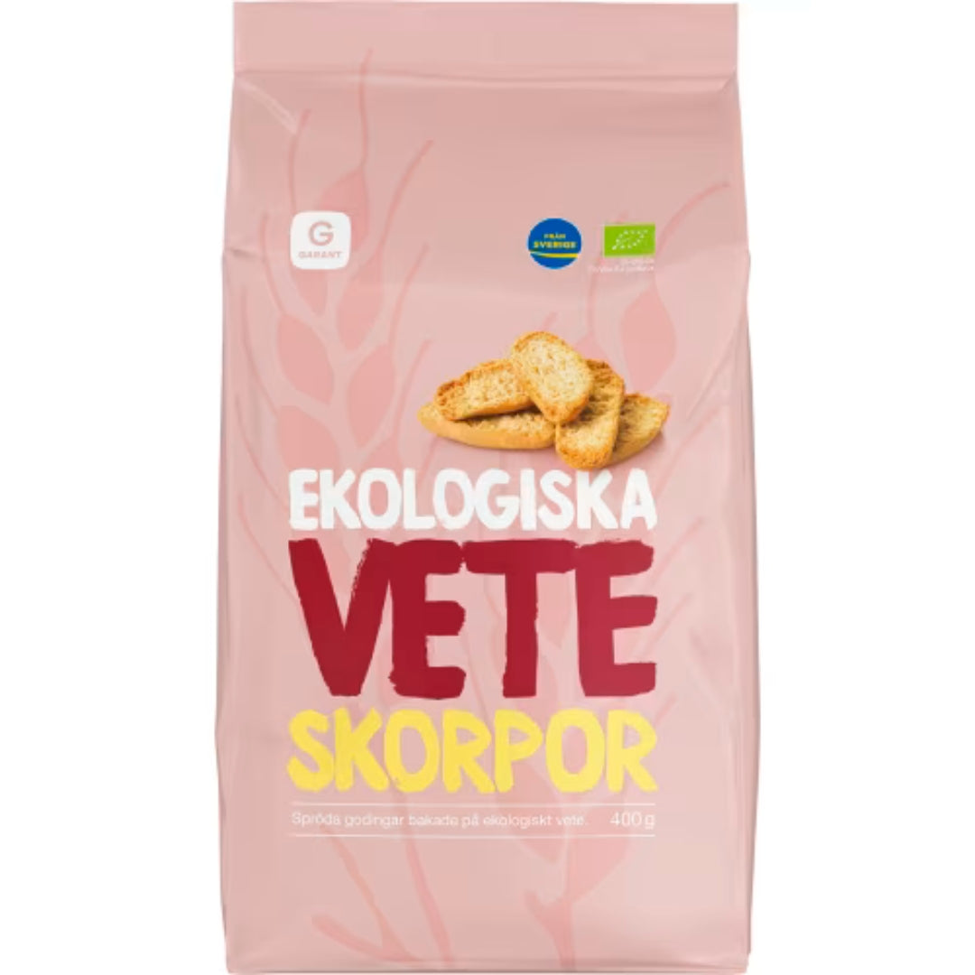 Garant Eko Veteskorpor Eko - Organic Wheat Rusks 400g