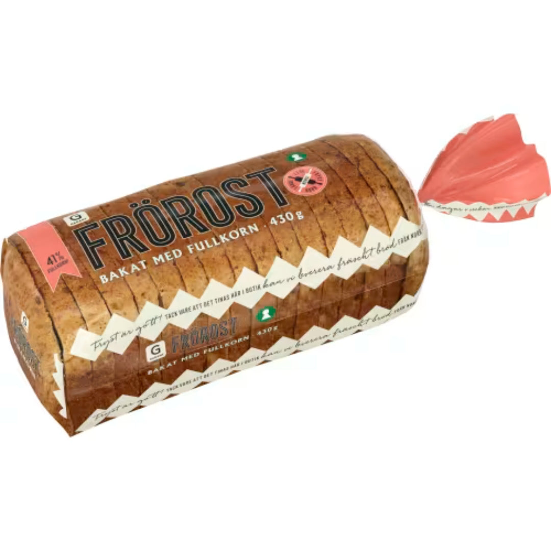 Garant Frörost Fullkorn - Flavorful Bread with 41% Whole Grain 430g