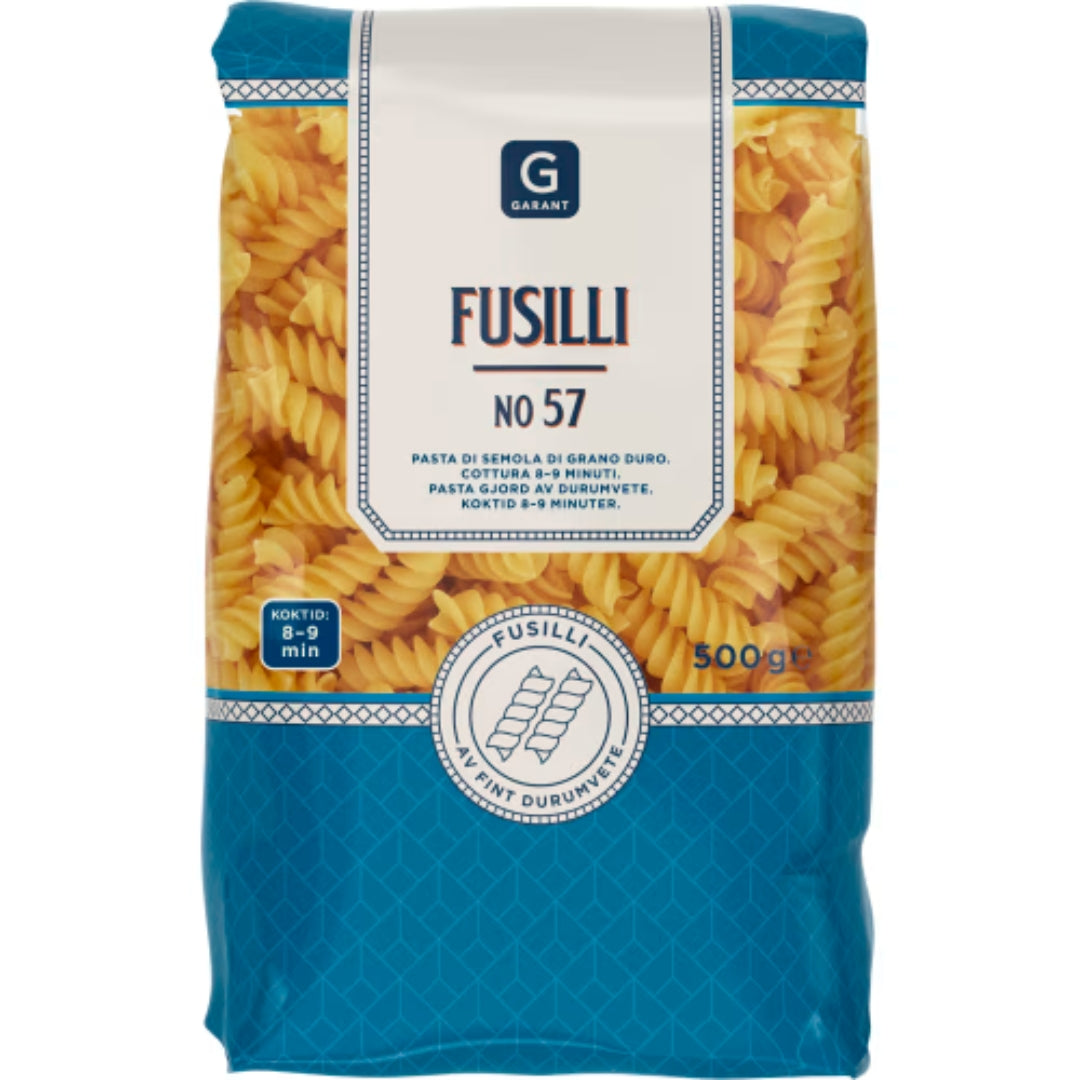 Garant Fusilli - Fusilli Pasta 500g