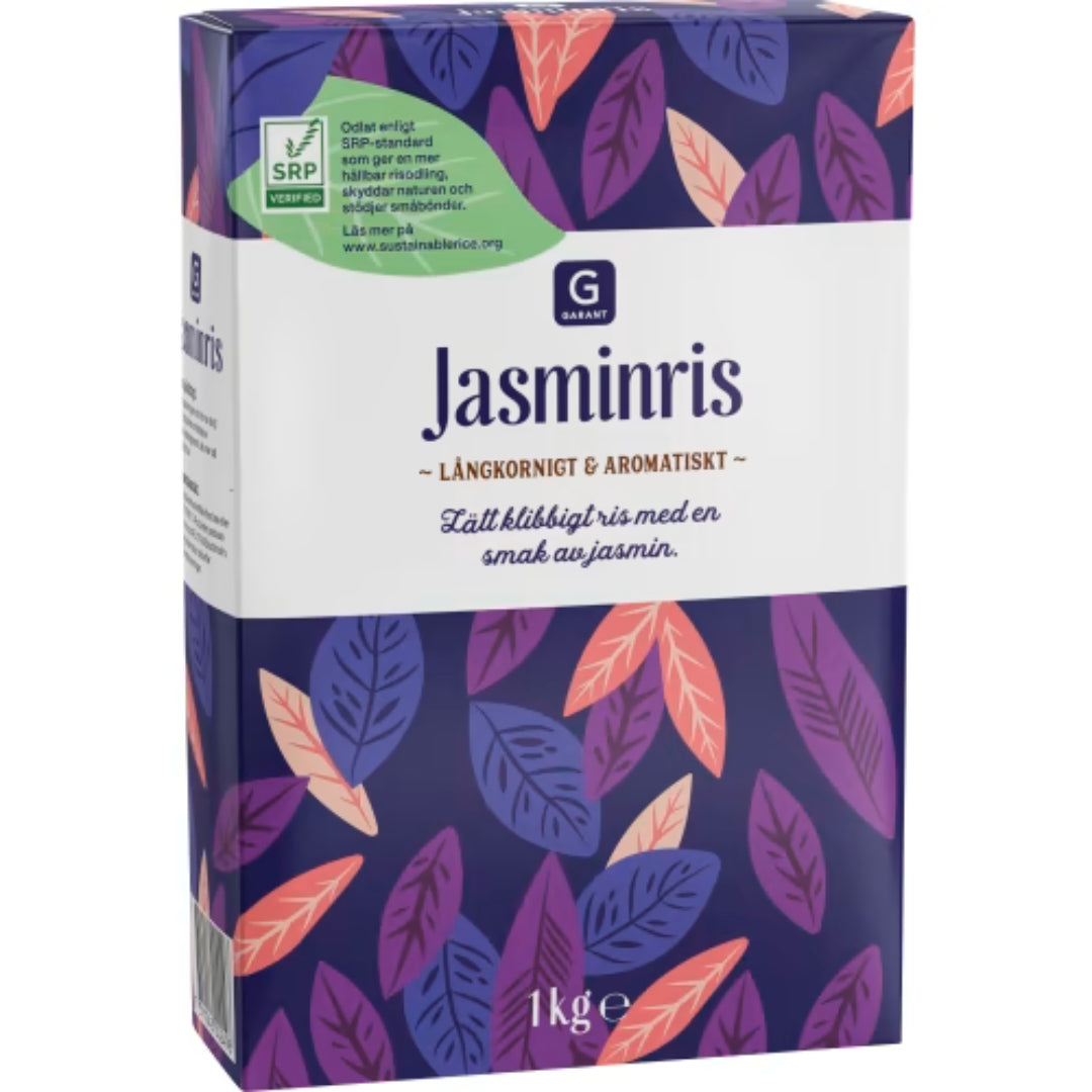 Garant Jasminris - Long-Grain Aromatic Jasmine Rice 1kg