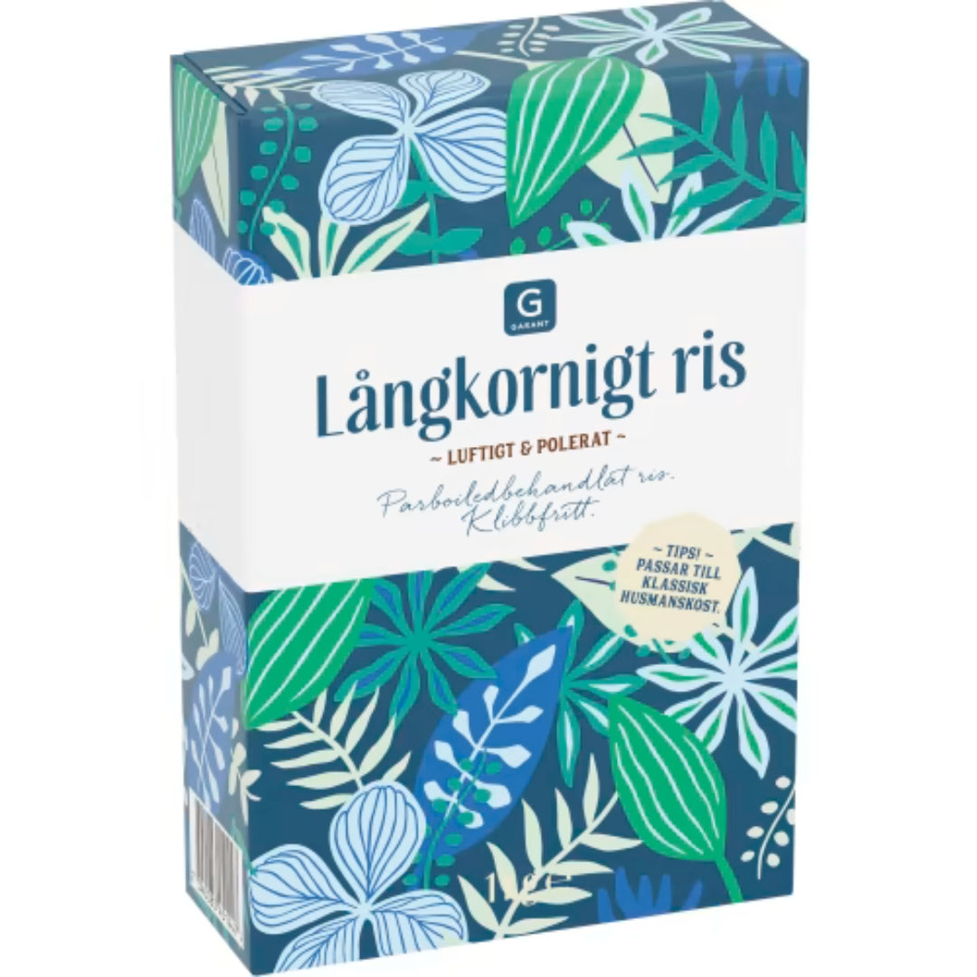 Garant Långkornigt Ris - Long-Grain Rice 1kg