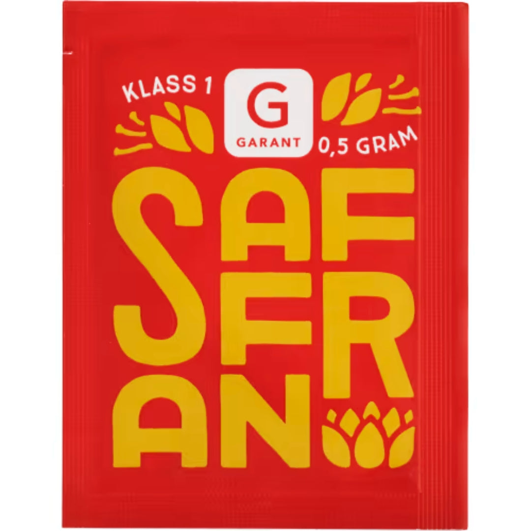 Garant Saffran Klass 1 Påse - Saffron in Pouch 0.5g