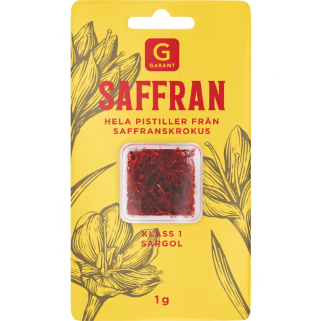 Garant Saffran Pistiller Hela - Saffron Stigmas 1g