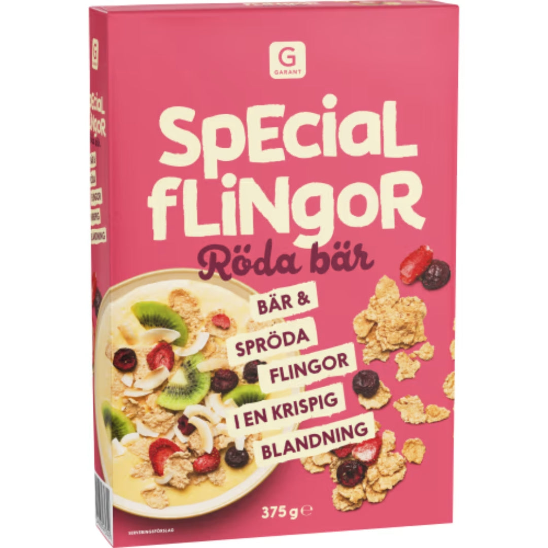 Garant Specialflingor Röda Bär - Berry Cereal 375g