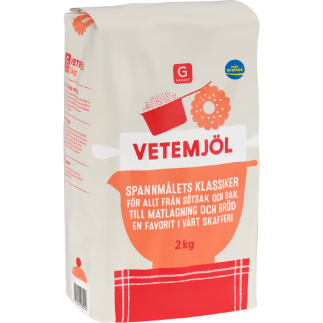 Garant Vetemjöl - Wheat Flour 2kg