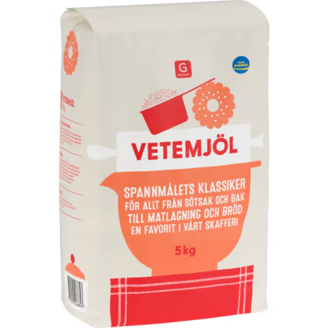 Garant Vetemjöl - Wheat Flour 5kg