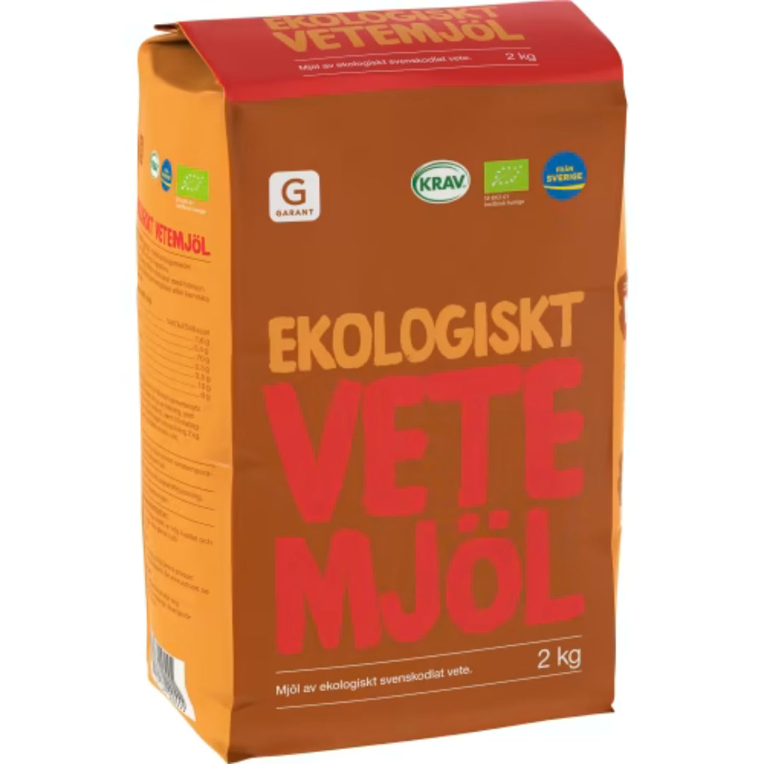 Garant vetemjöl ekologiskt - harina de trigo orgánico 2 kg