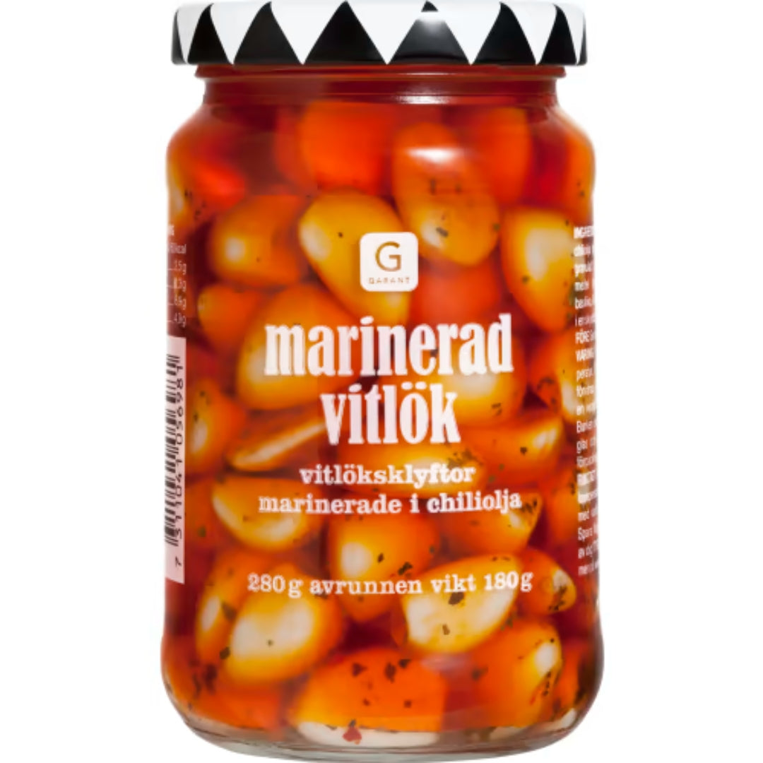Garant Vitlöksklyftor Chili - Marinated Garlic 280g