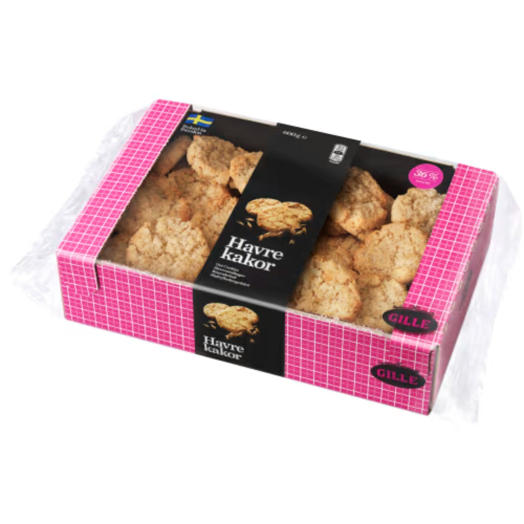 Gille Havrekakor - Oat Cookie 600g