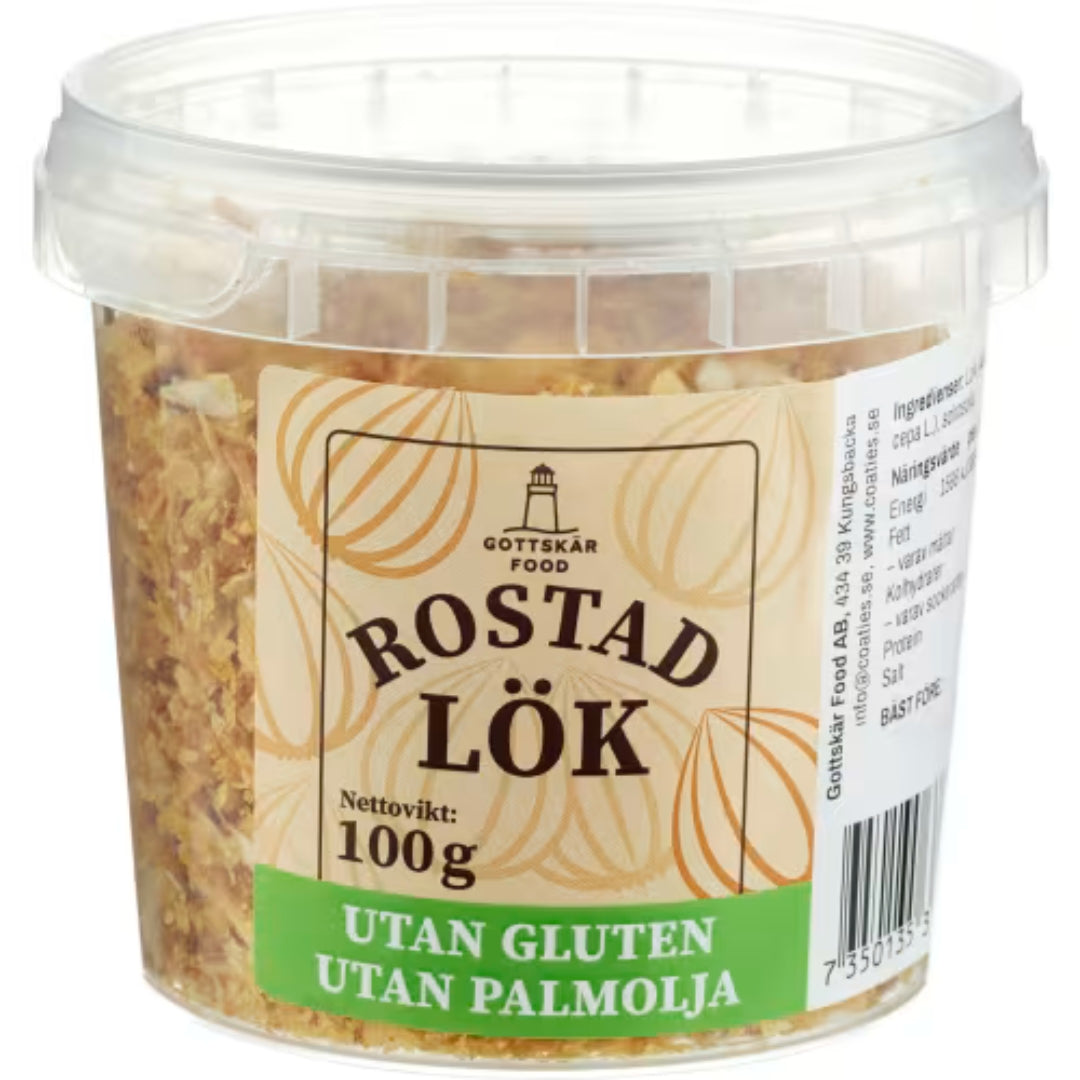 Gottskär Food Rostad Lök Utan Gluten - Crispy Fried Onions 100g