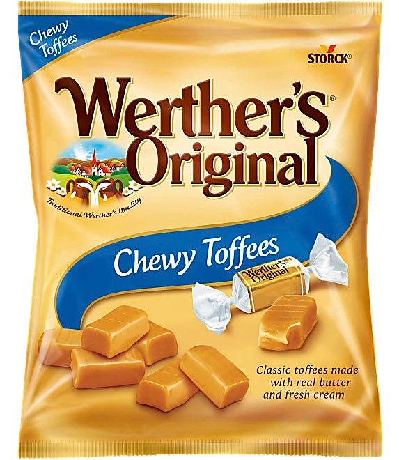 Werther's Cream Toffees Classic - Soft Caramels 135g