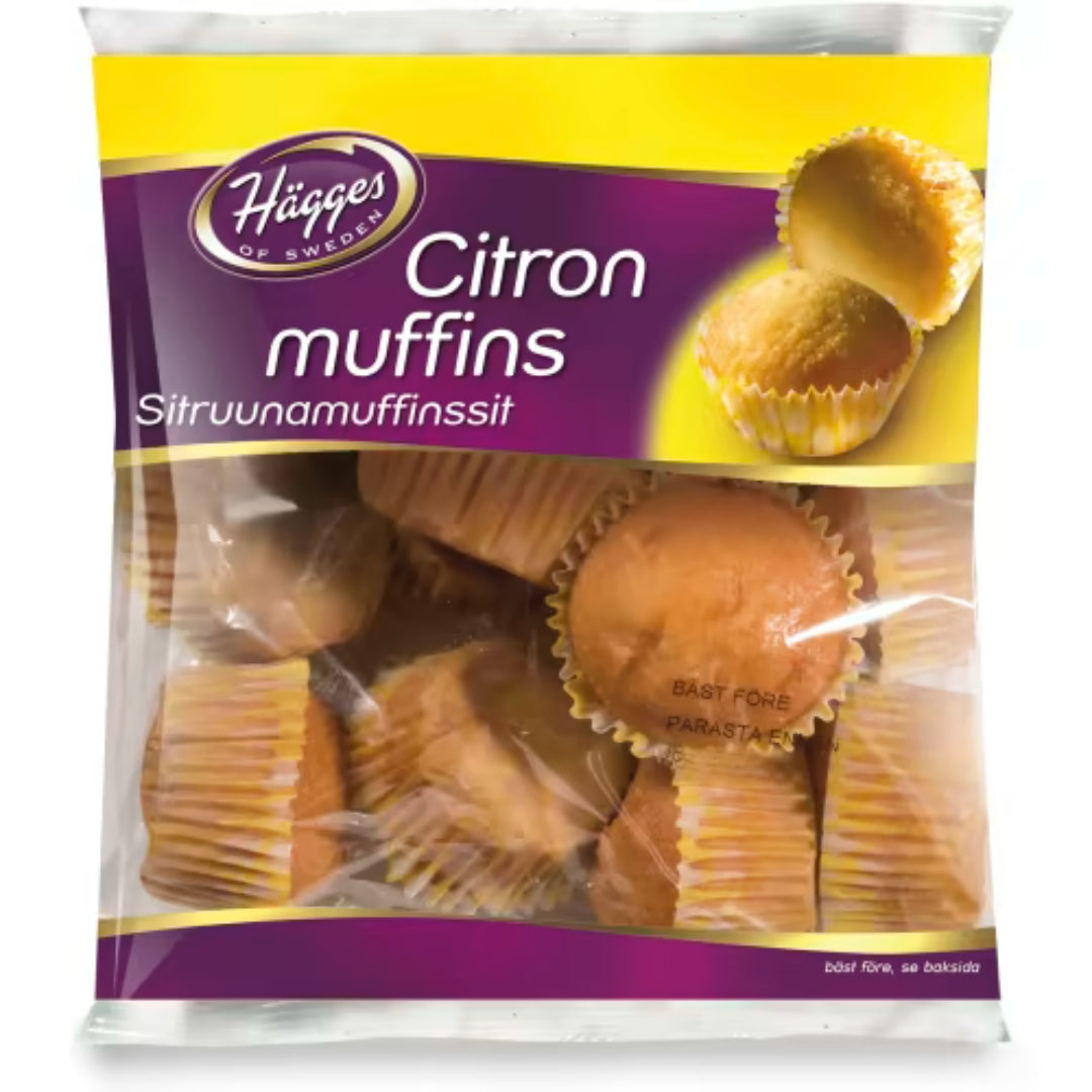 Hägges Citron Muffins - Muffins With Lemon flavour 200g