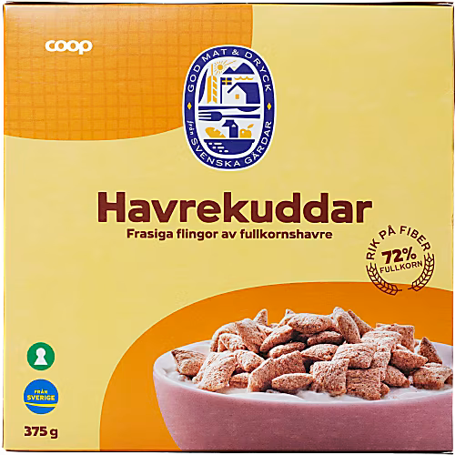 Coop Havrekuddar - Oat Pillows 375g