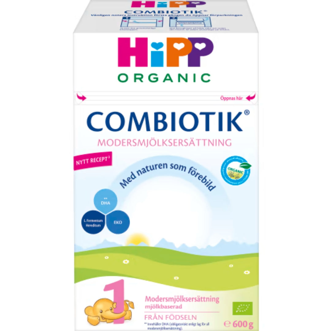 Hipp Combiotik 1 Modersmjölksers Från 0 Månader - Infant Formula with GOS, DHA & L. fermentum 4.6l