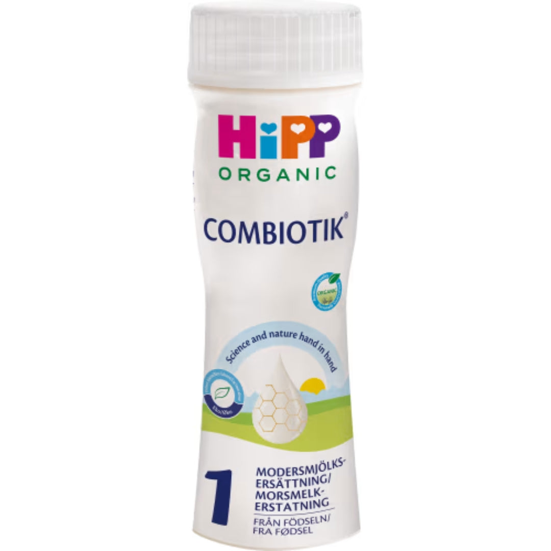 Hipp Combiotik 1 Modersmjölksers Från 0 Månader - Ready-to-Drink Organic Infant Formula 200ml