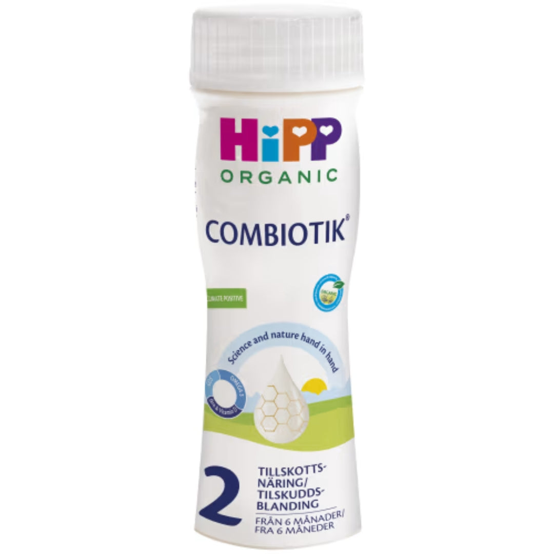 Hipp Combiotik 2 Tillskottsnäring Från 6 Månader - Organic Follow-On Formula Drink 200ml