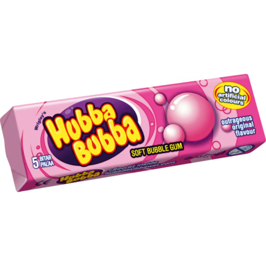 Hubba Bubba Outrageous Original Tuggummi Ask - Original-Flavored Bubble Gum 35g