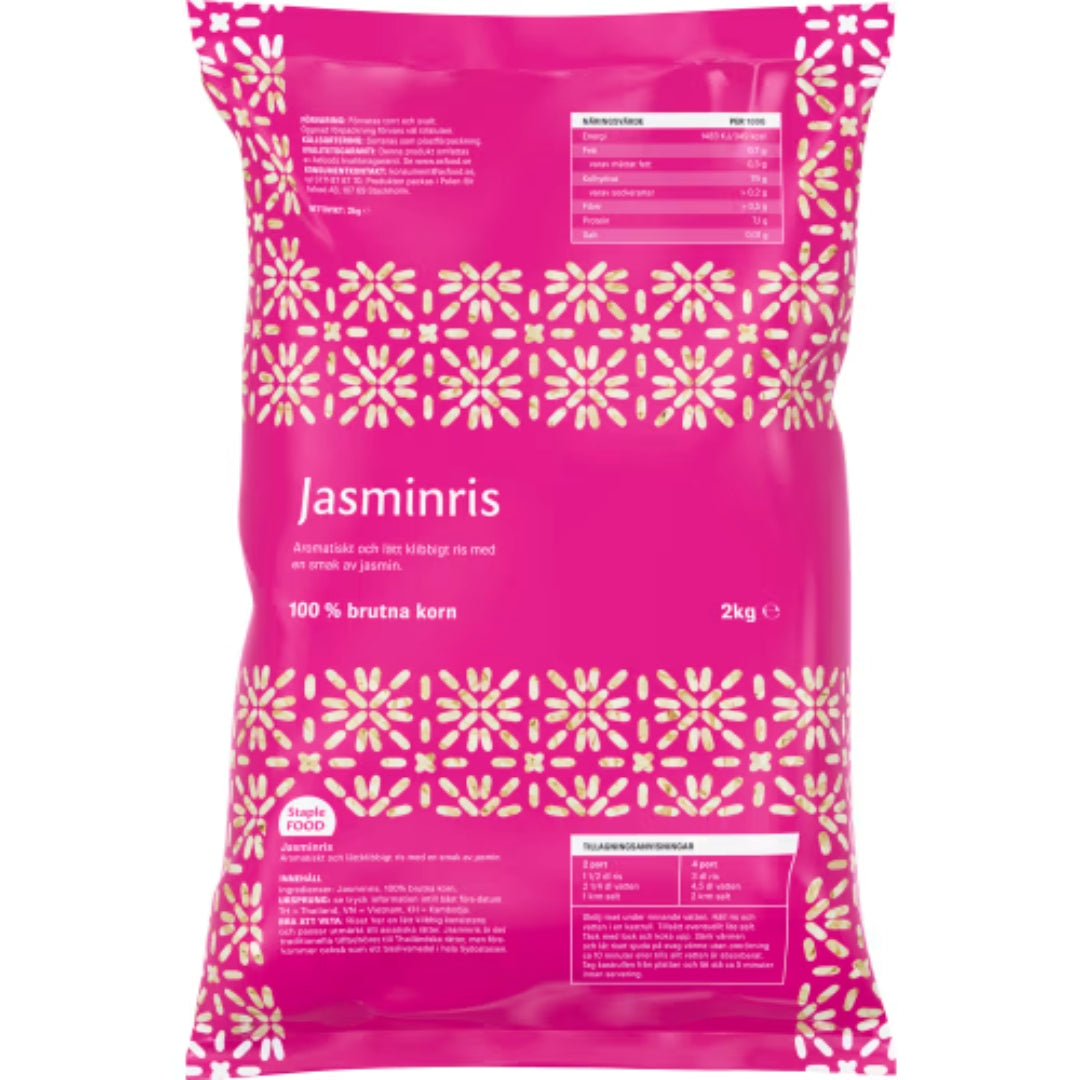 Jasminris - Jasmine Rice 2 kg
