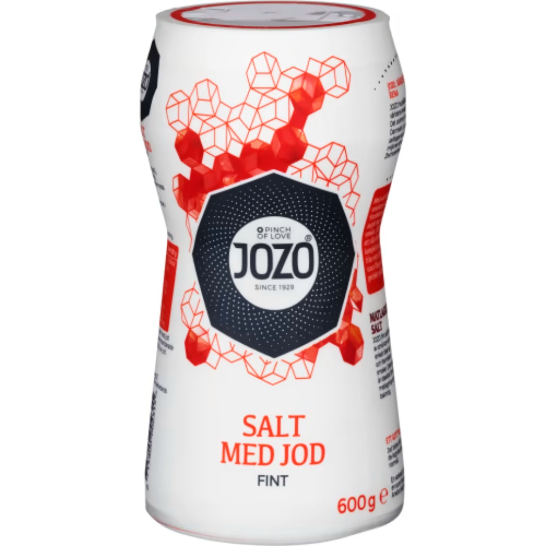 Jozo Fint Salt med Jod - Salt with Iodine 600g