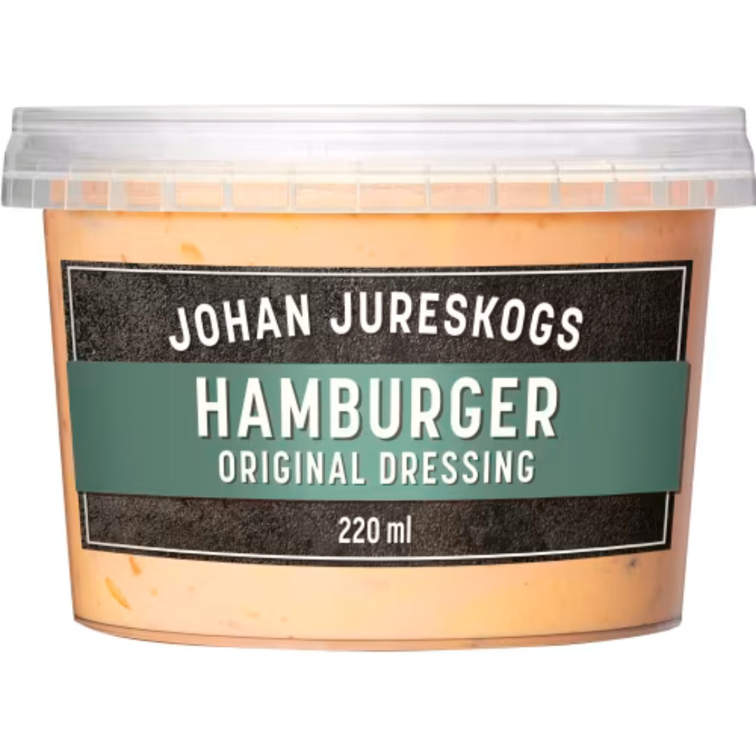 Jureskog Selec Original Hamburger Dressing - Original Burger Dressing 220ml