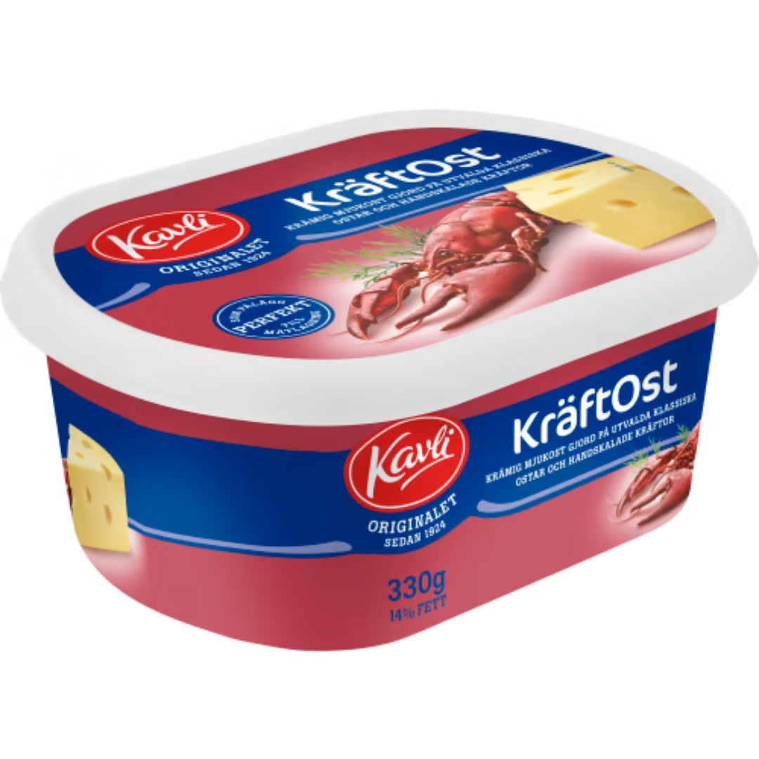 Kavli Kräftost 14% - Shrimp Cheese 330g