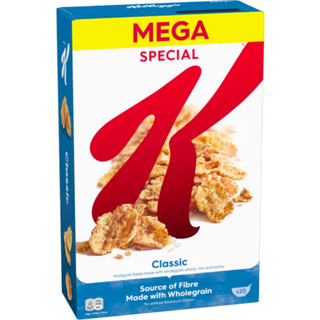 Kellogg's Special K Classic - Whole Grain & Rice Cereal 600g