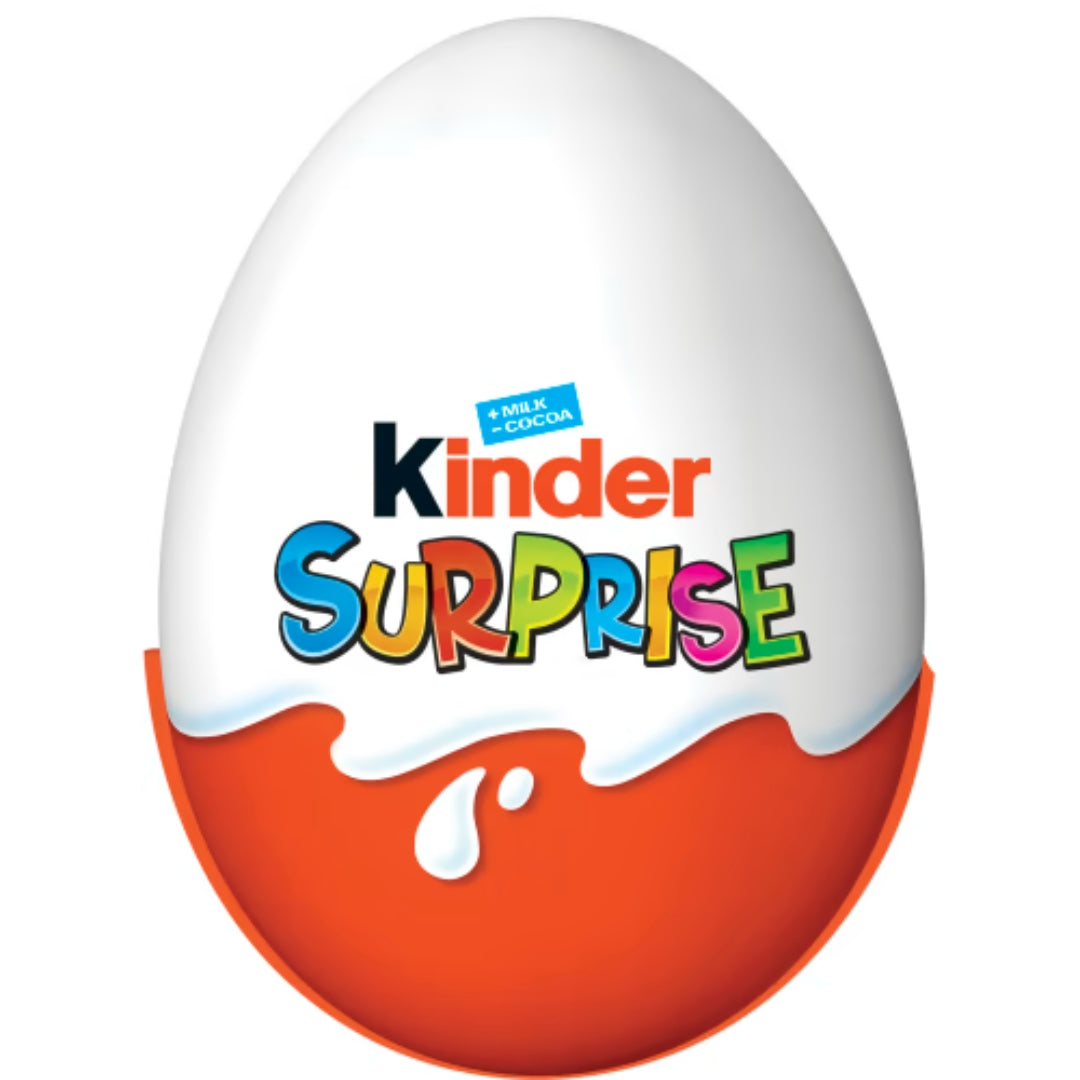 Kinder Surprise - Milk Chocolate with a fun Toy inside 20g