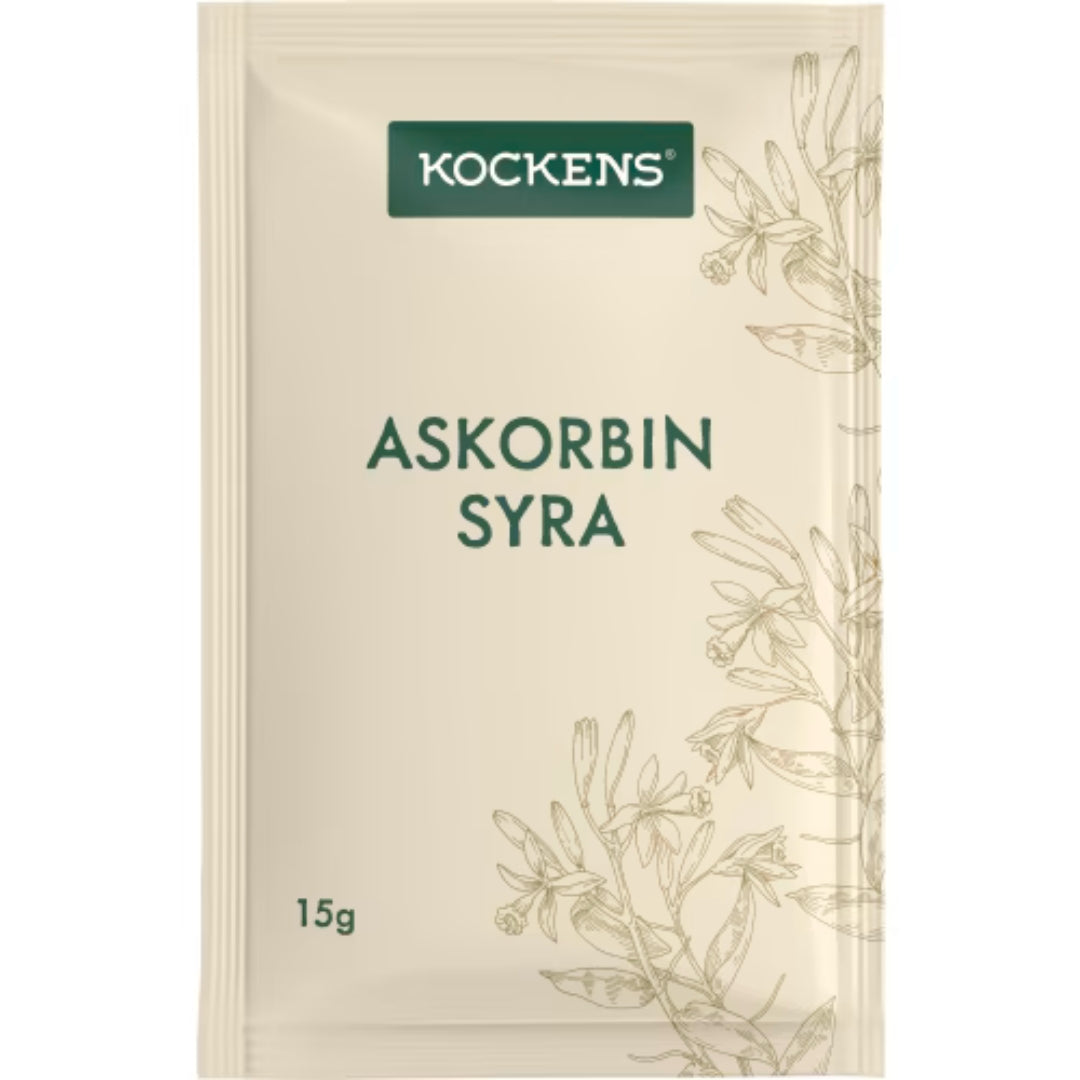Kockens Askorbinsyra Påse - Ascorbic Acid 15g