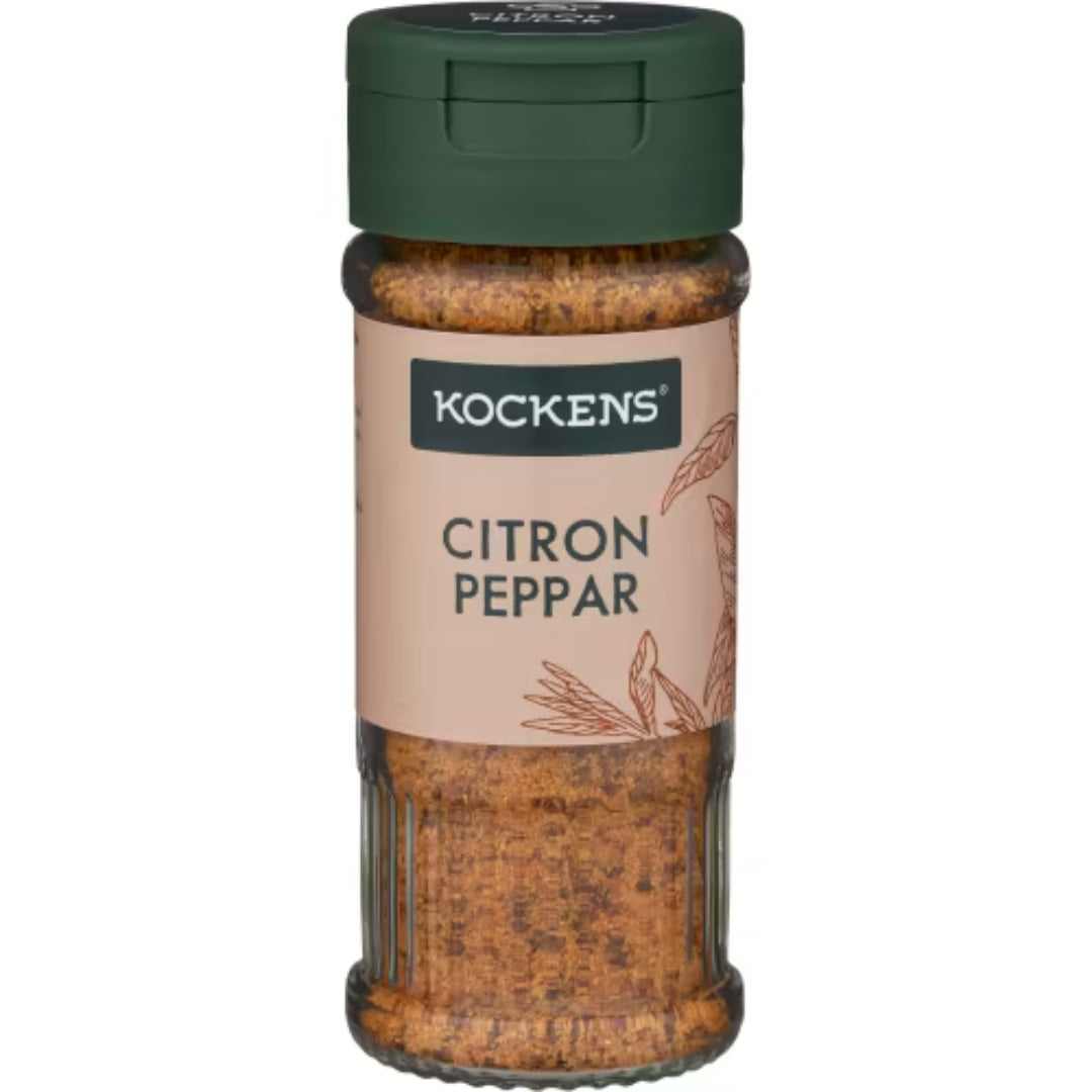 Kockens Citronpeppar Burk - Lemon Pepper 53g