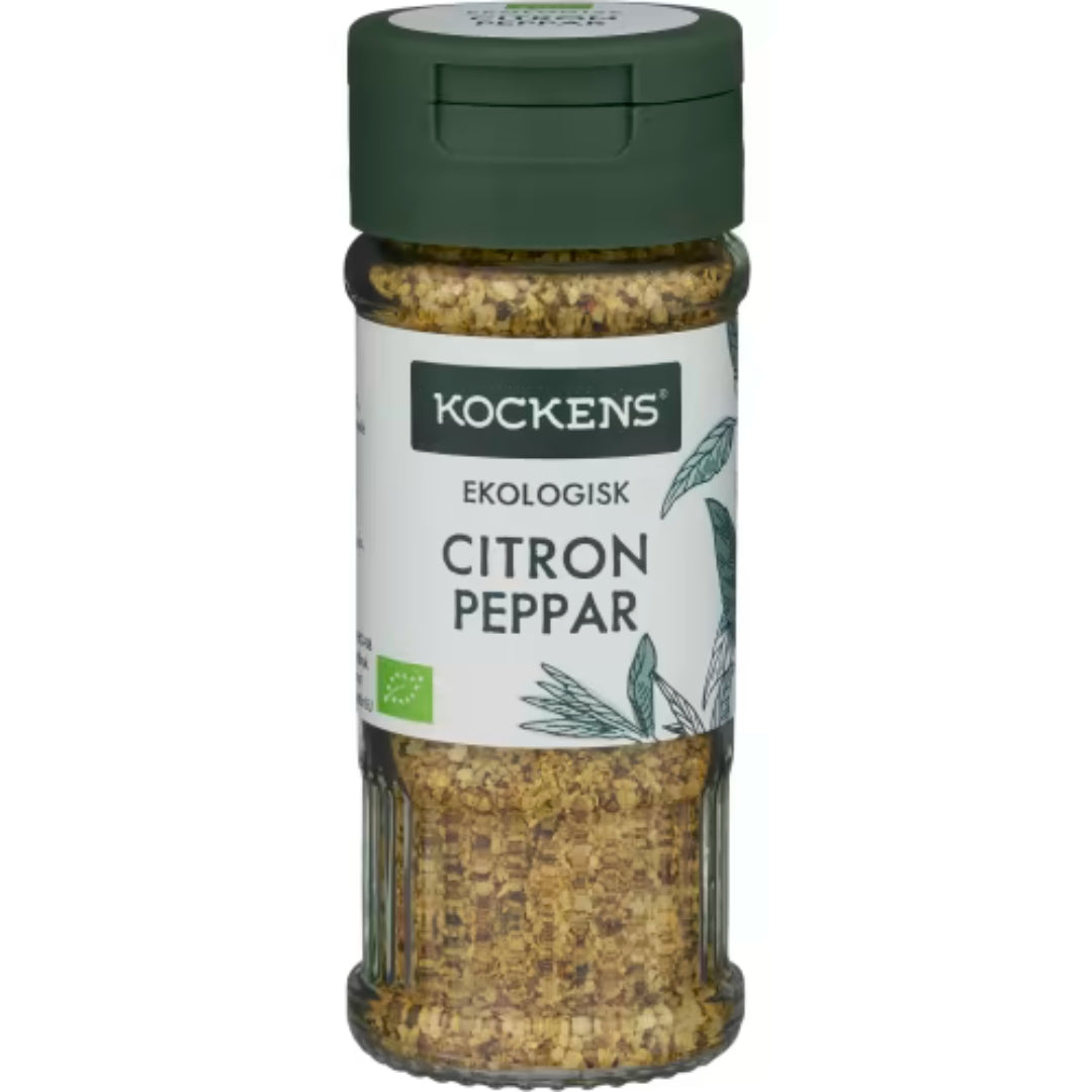 Kockens Citronpeppar Burk - Lemon Pepper 50g