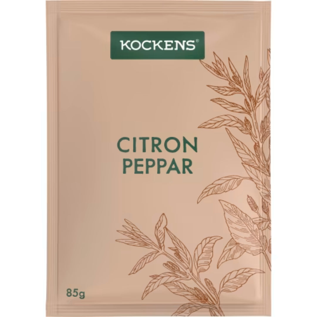 Kockens Citronpeppar Påse - Lemon Pepper 85g