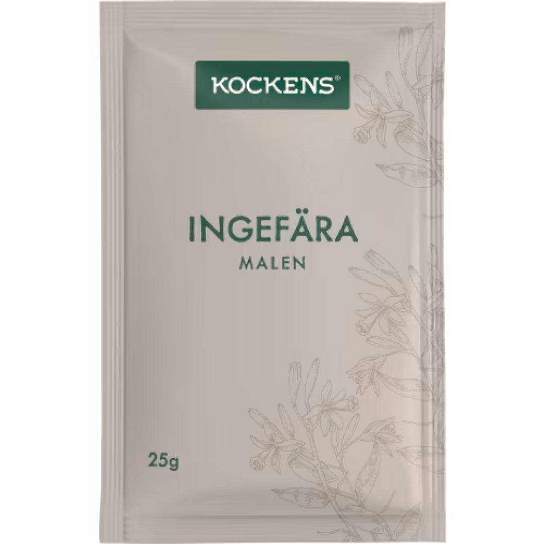 Kockens Ingefära Malen Påse - Ginger 25g
