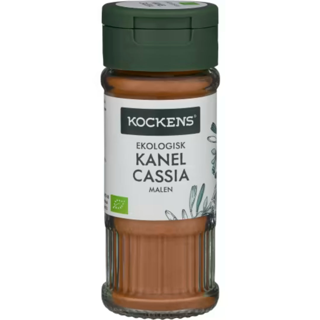 Kockens Kanel Cassia Malen Burk - Cinnamon 43g