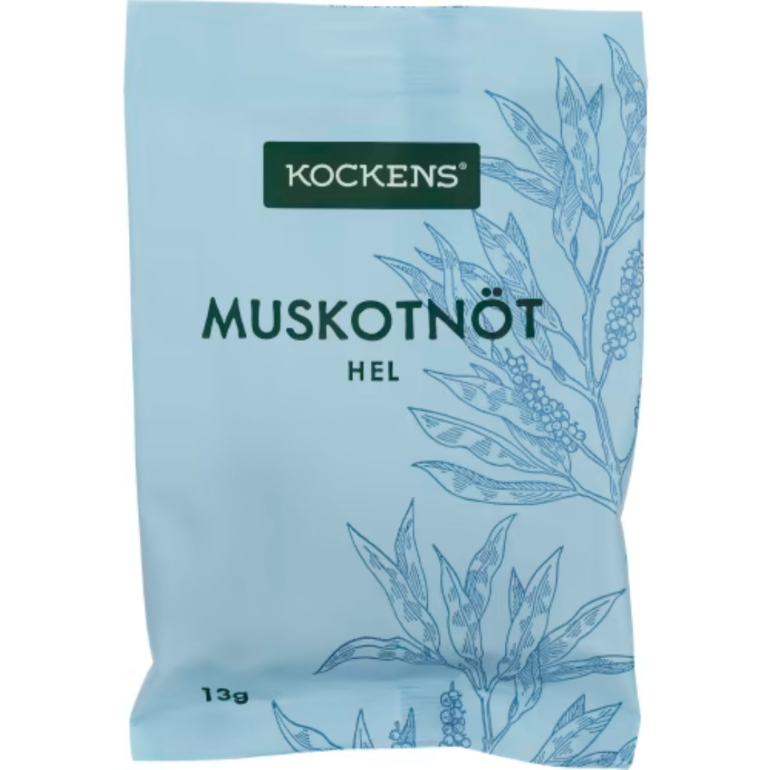 Kockens Muskotnöt Hel Påse - Nutmeg 13g