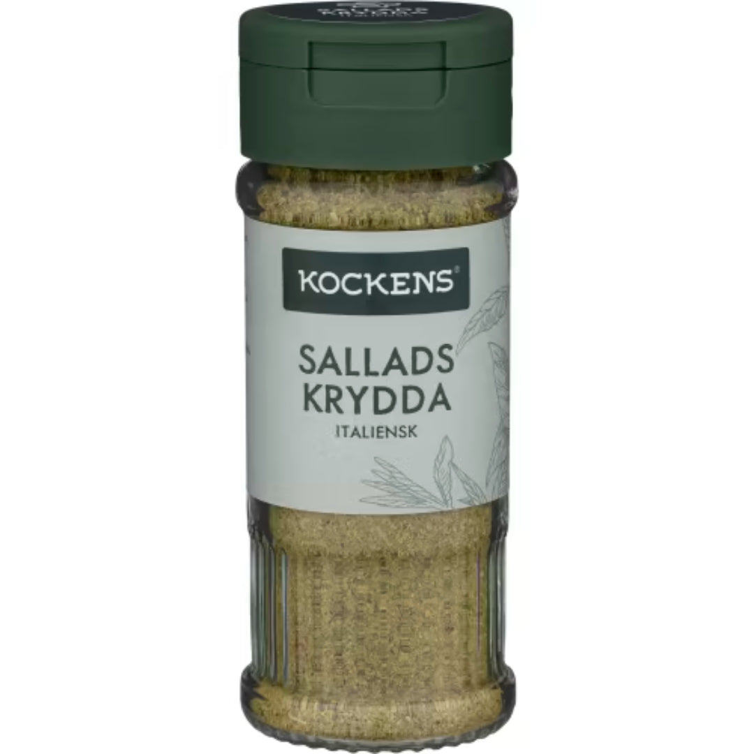 Kockens Salladskrydda Italiensk Burk - Italian Salad Seasoning 39g
