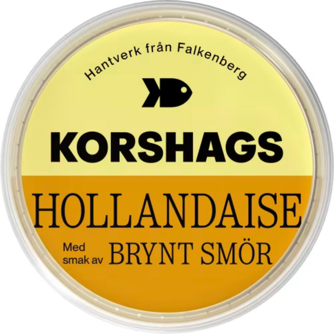 Korshags Hollandaisesås - Brown Butter Hollandaise 180g