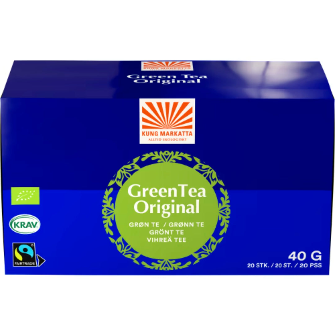 Kung Markatta Grönt Te - Organic Green Tea 20p