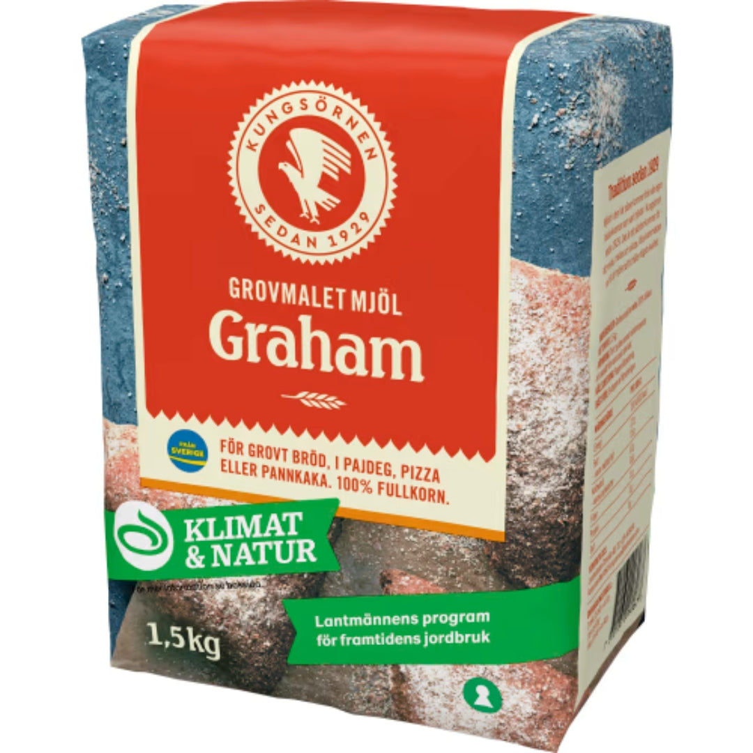 Kungsörnen Grahamsmjöl - Graham Flour 1.5kg