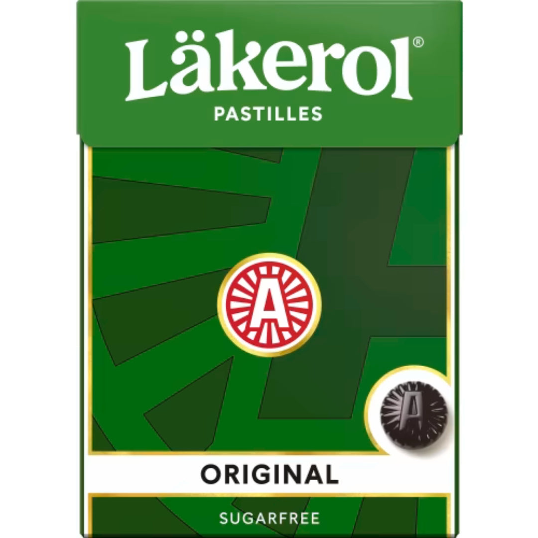 Läkerol Original – Liqourice & Menthol Pastilles 75g