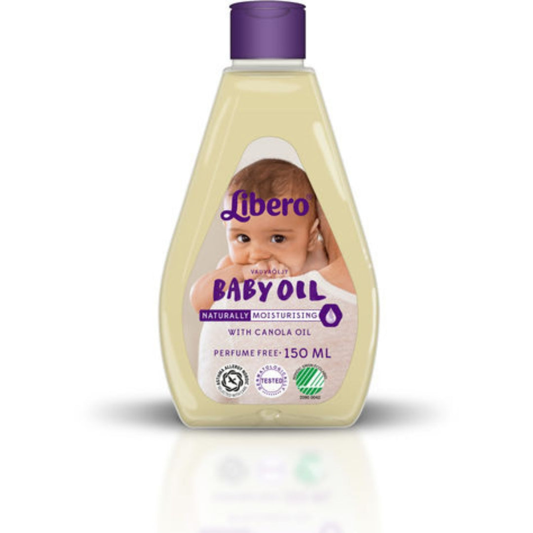Libero Baby Oil Oparfymerad - Unscented Mild Baby Oil 150ml
