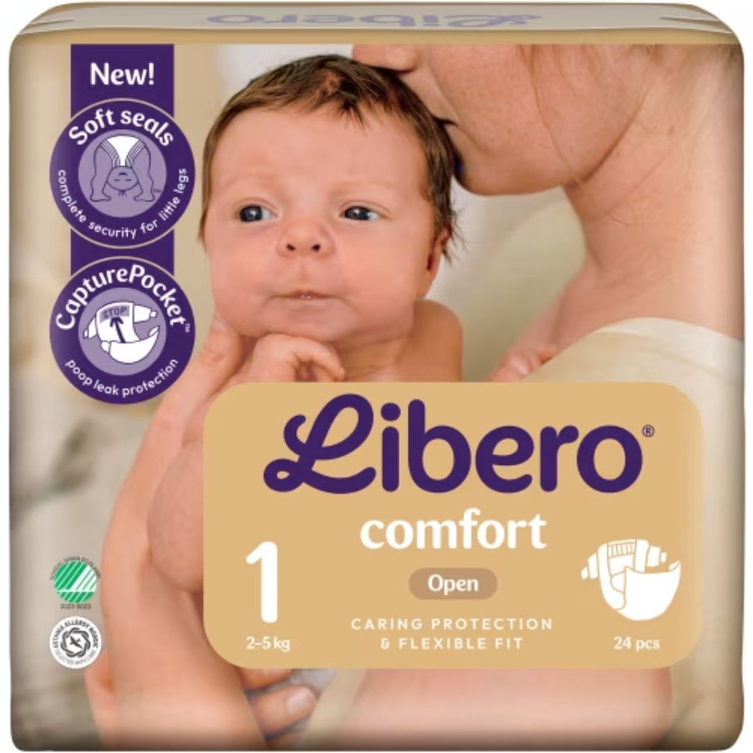 Libero Comfort 1 2-5 kg Öppna Blöjor-Piani aperti 2-5 kg 24p
