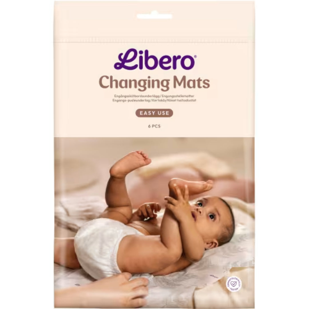 Libero Skötbords- Underlägg - Mats de cambio desechables 6st